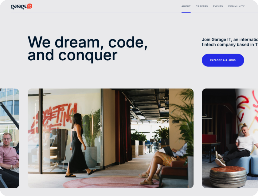 Garage project preview